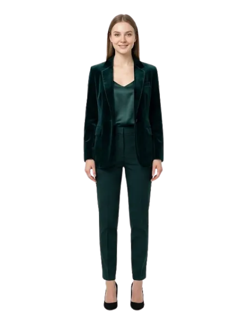 Velvet Blazer
